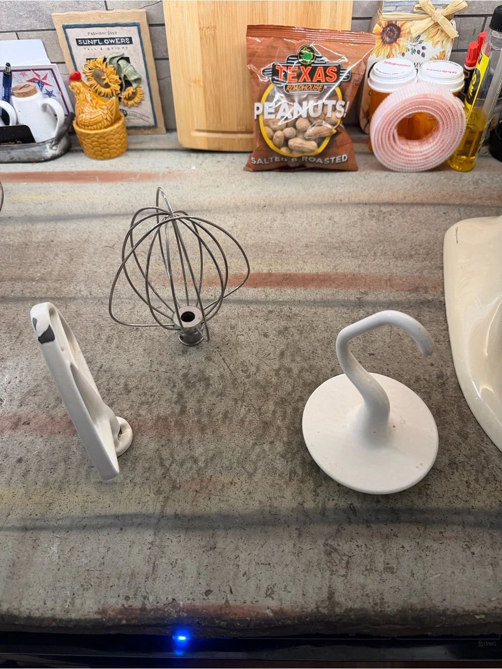 KitchenAid Cream Stand Mixer with Stainless Steel Bowl
